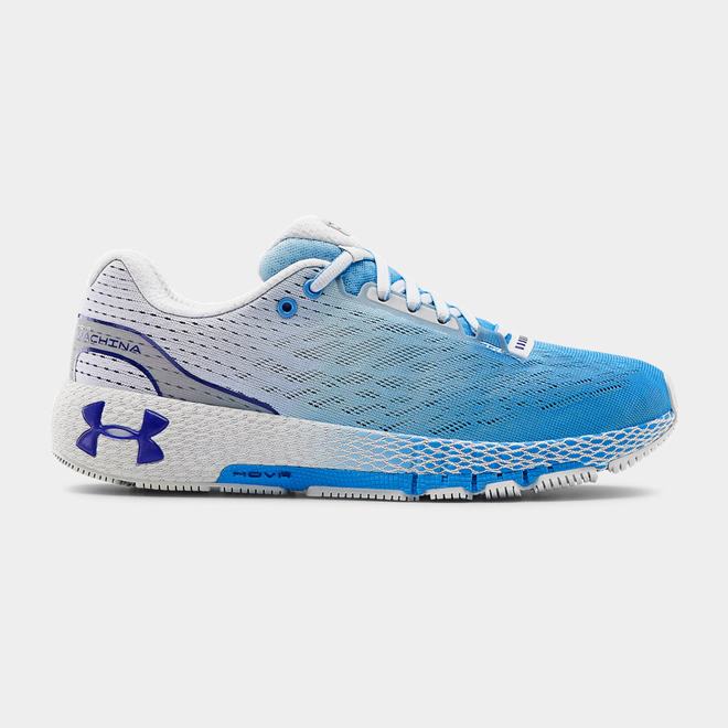 Under Armour HOVR Machina - Damske Bezecke Topanky - Siva/Modre